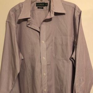 Ralph Lauren Striped Dress Shirt 16 1/2 and 32/33